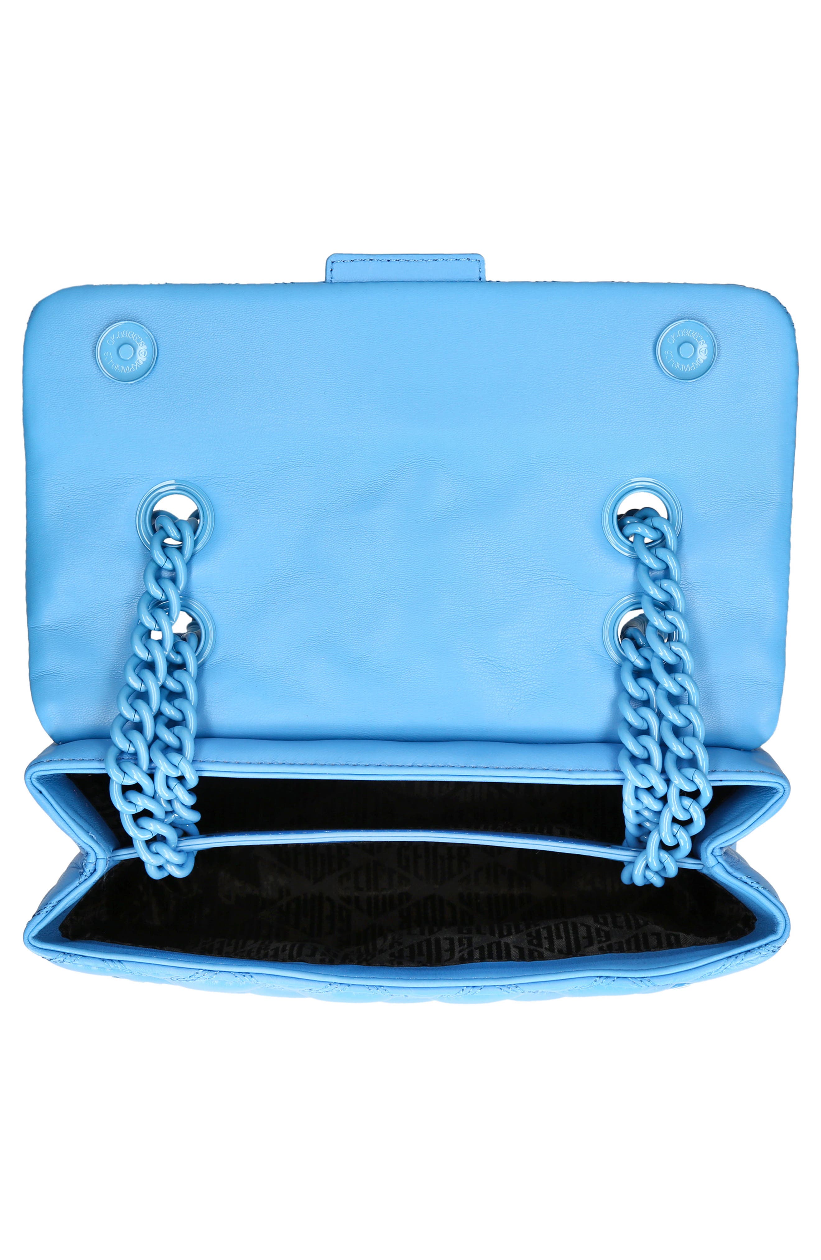 Kurt Geiger London Kensington Drench Leather Shoulder Bag, Alternate, color, 