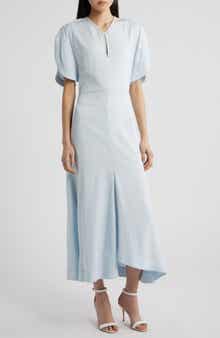 Denaz High Low Midi Dress