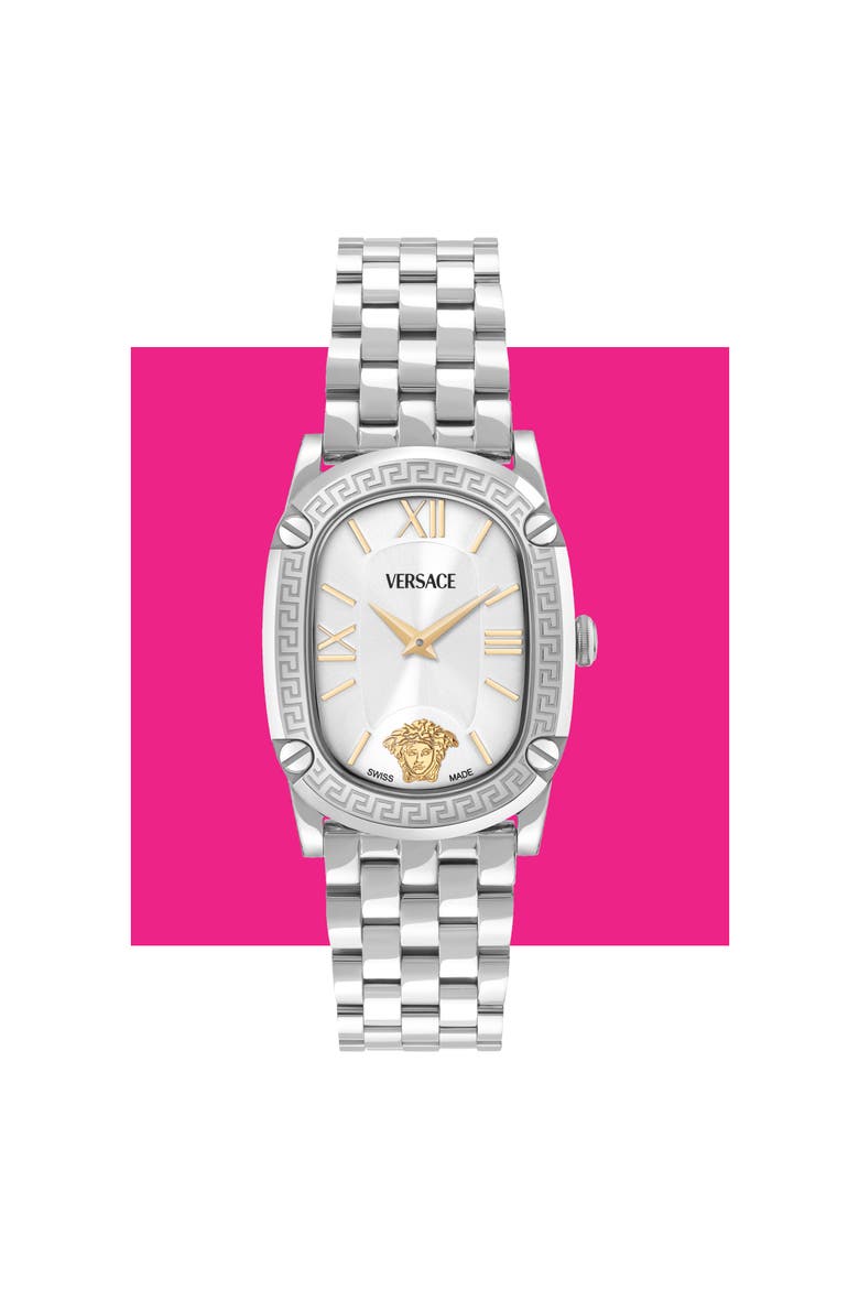 Couture Bracelet Watch, 40mm x 29mm, Main, color, STSTL