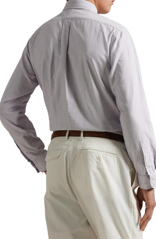 Polo Ralph Lauren Stripe Classic Fit Oxford Button-down Shirt