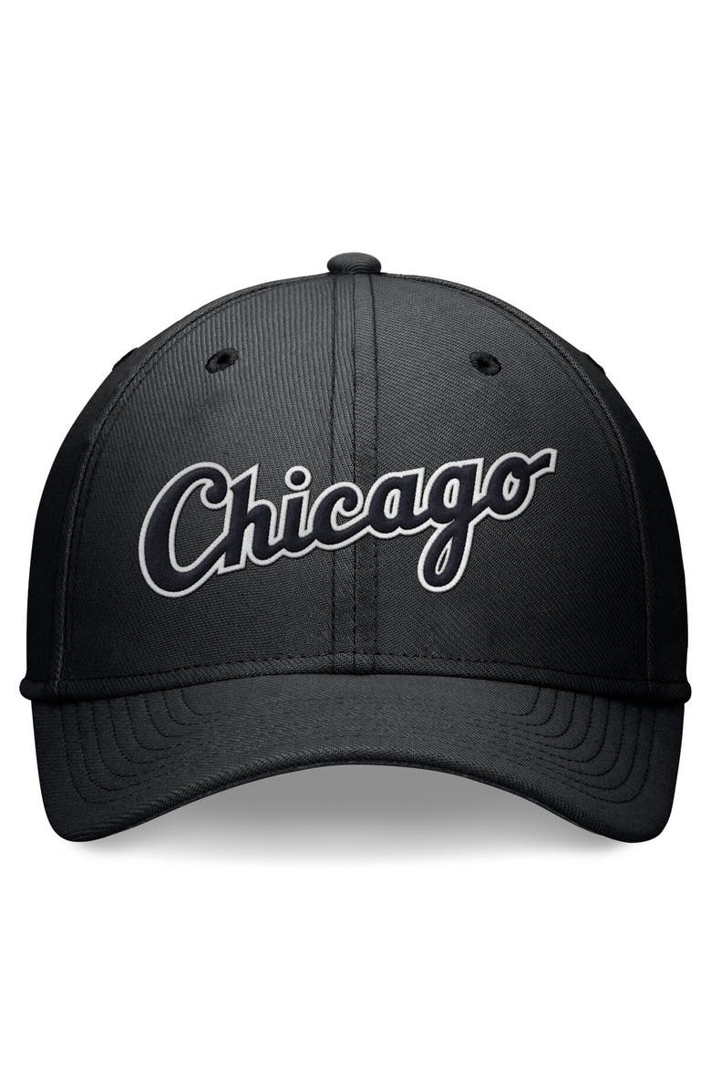 Nike Men's Nike Black Chicago White Sox Evergreen Performance Flex Hat, Alternate, color, Black