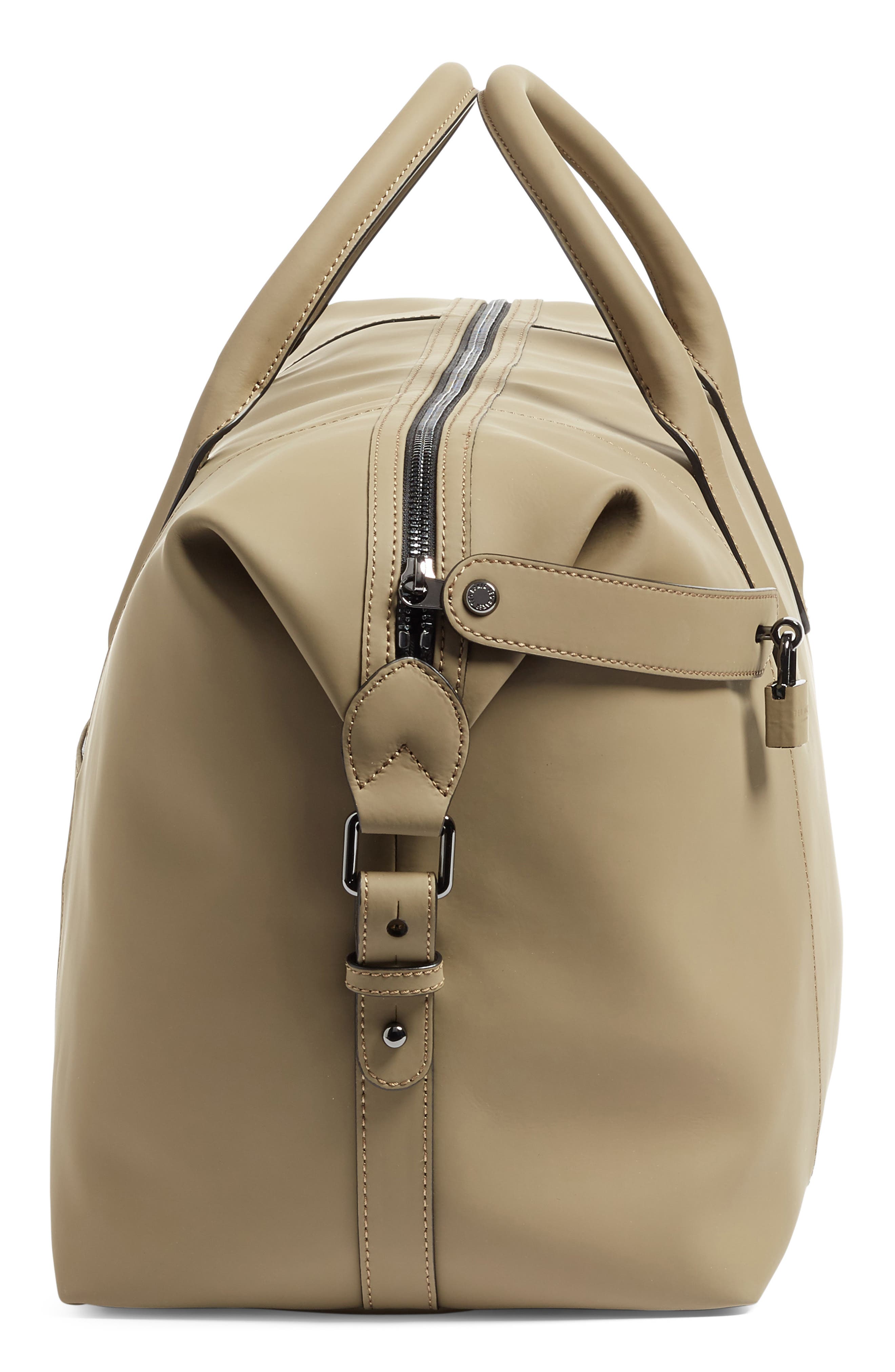 Ted Baker London Cronos Leather Duffel Bag, Alternate, color, 