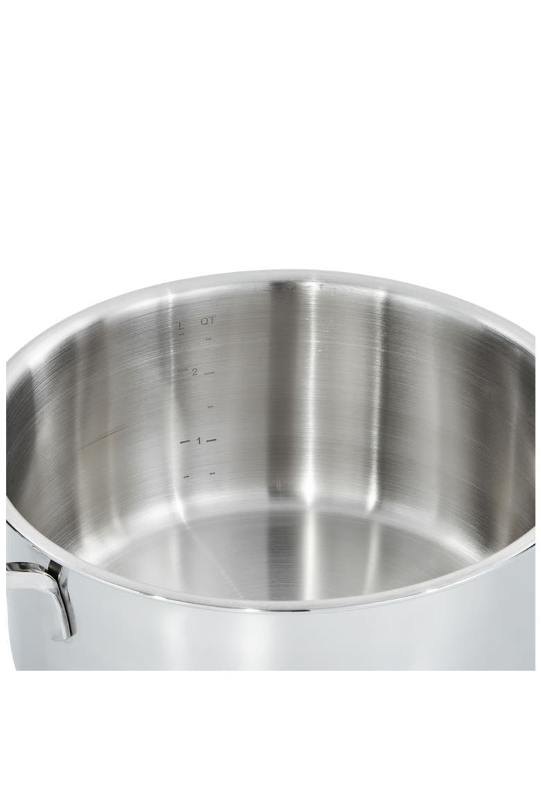 DiNA Helix 3.2-Quart Stockpot, Alternate, color, SILVER