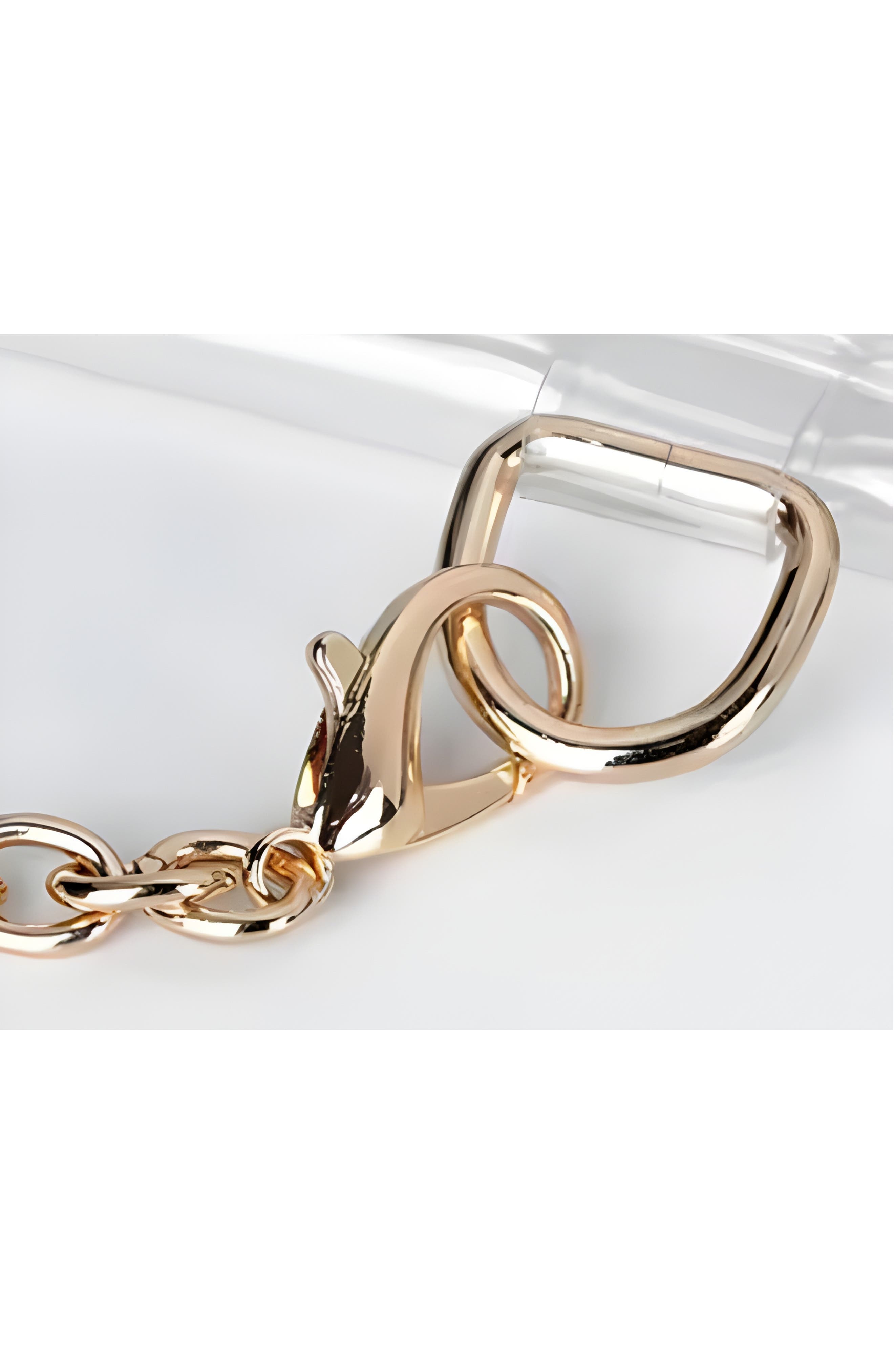 MacRae & Co. Mini Clear Bag, Alternate, color, Gold