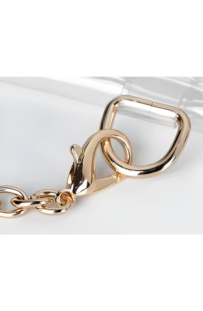 MacRae & Co. Mini Clear Bag, Alternate, color, Gold