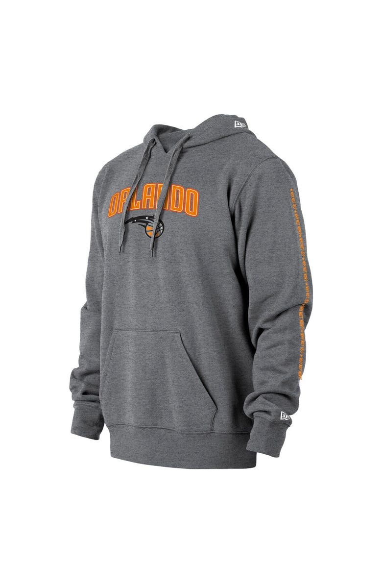 New Era Men's New Era Gray Orlando Magic 2021/22 City Edition Pullover Hoodie, Alternate, color, 