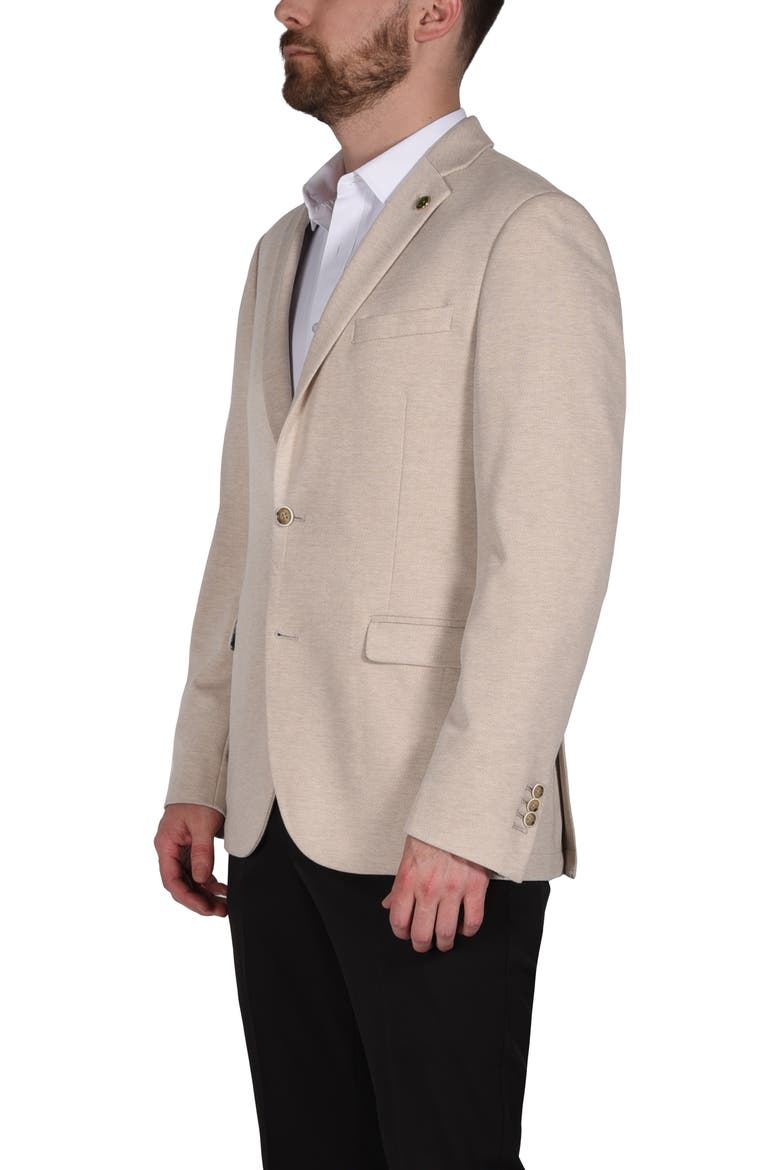 Herringbone Knit Sport Coat, Alternate, color, TAN