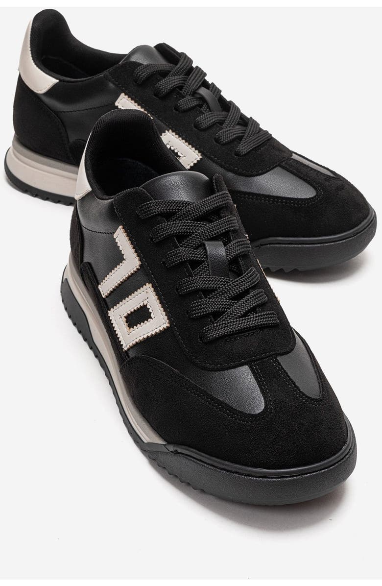 Prologue Shoes Arvon Sneaker, Main, color, Black