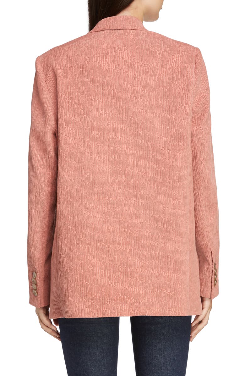 Acne Studios Corduroy Double Breasted Blazer, Alternate, color,