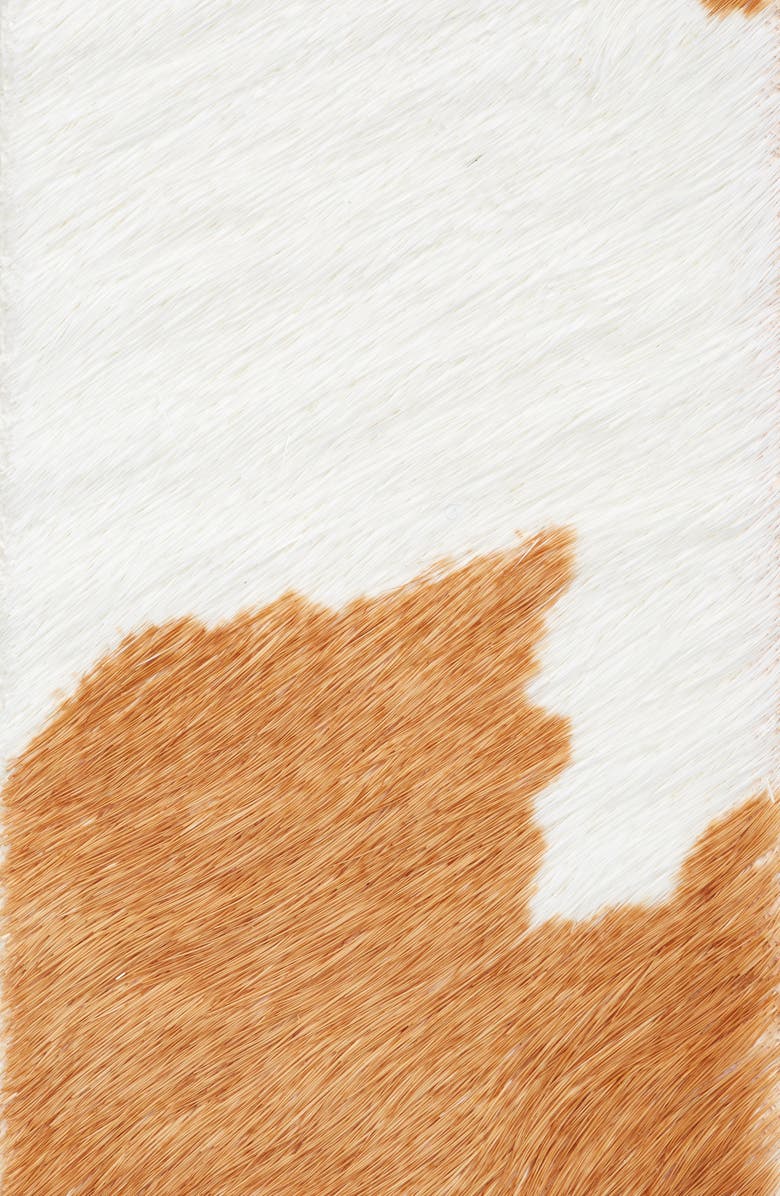 Madewell Cow Print Genuine Calf Hair Belt, Alternate, color,