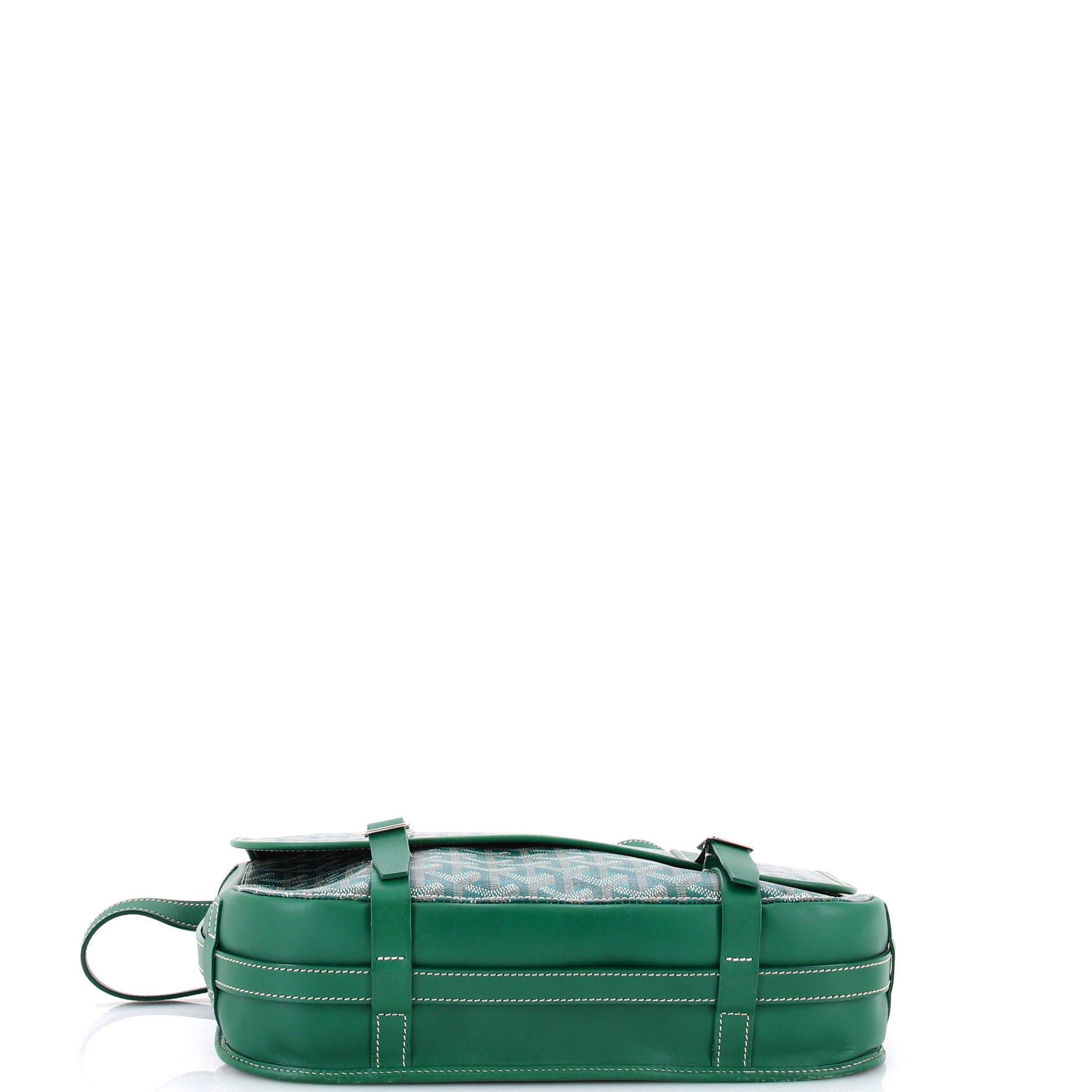Belvedere Messenger Bag Coated Canvas GM, Alternate, color, Green