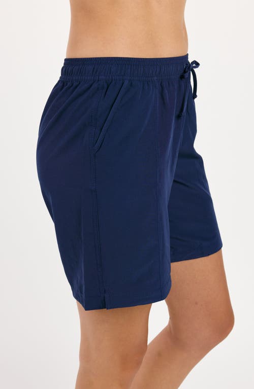Calypsa 7" Board Shorts In Blue