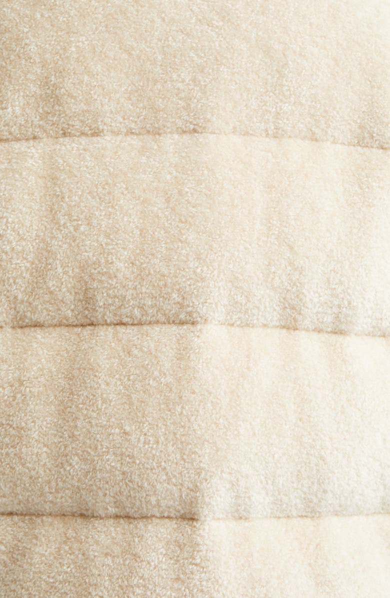 Moncler Cedre Teddy Down Jacket, Alternate, color, Beige