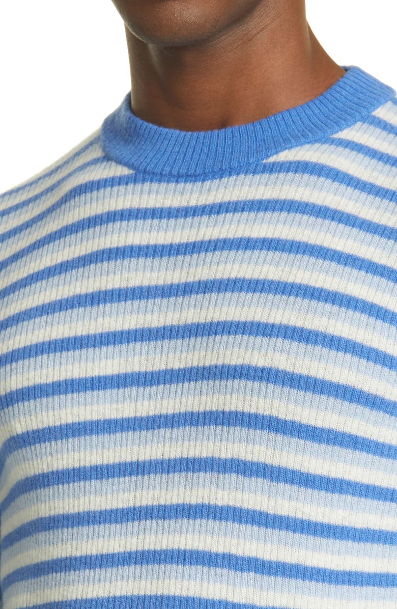 Marni Stripe Rib Wool Blend Sweater, Alternate, color,