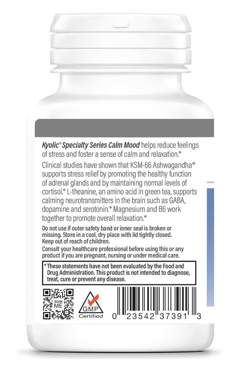 Specialty Series Calm Mood, Stress Relief & Mood Support, 120 Vegicaps, Alternate, color, None
