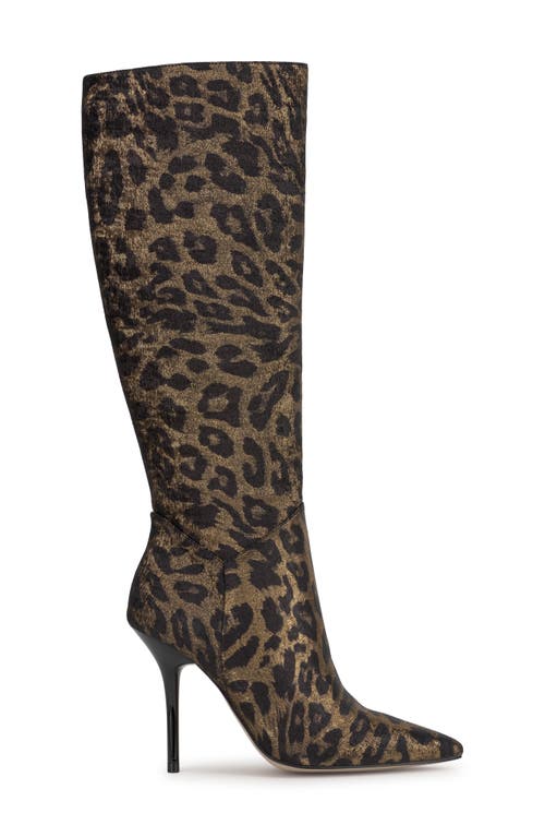 Jessica Simpson Lovieinn2 Knee High Boot In Animal Print