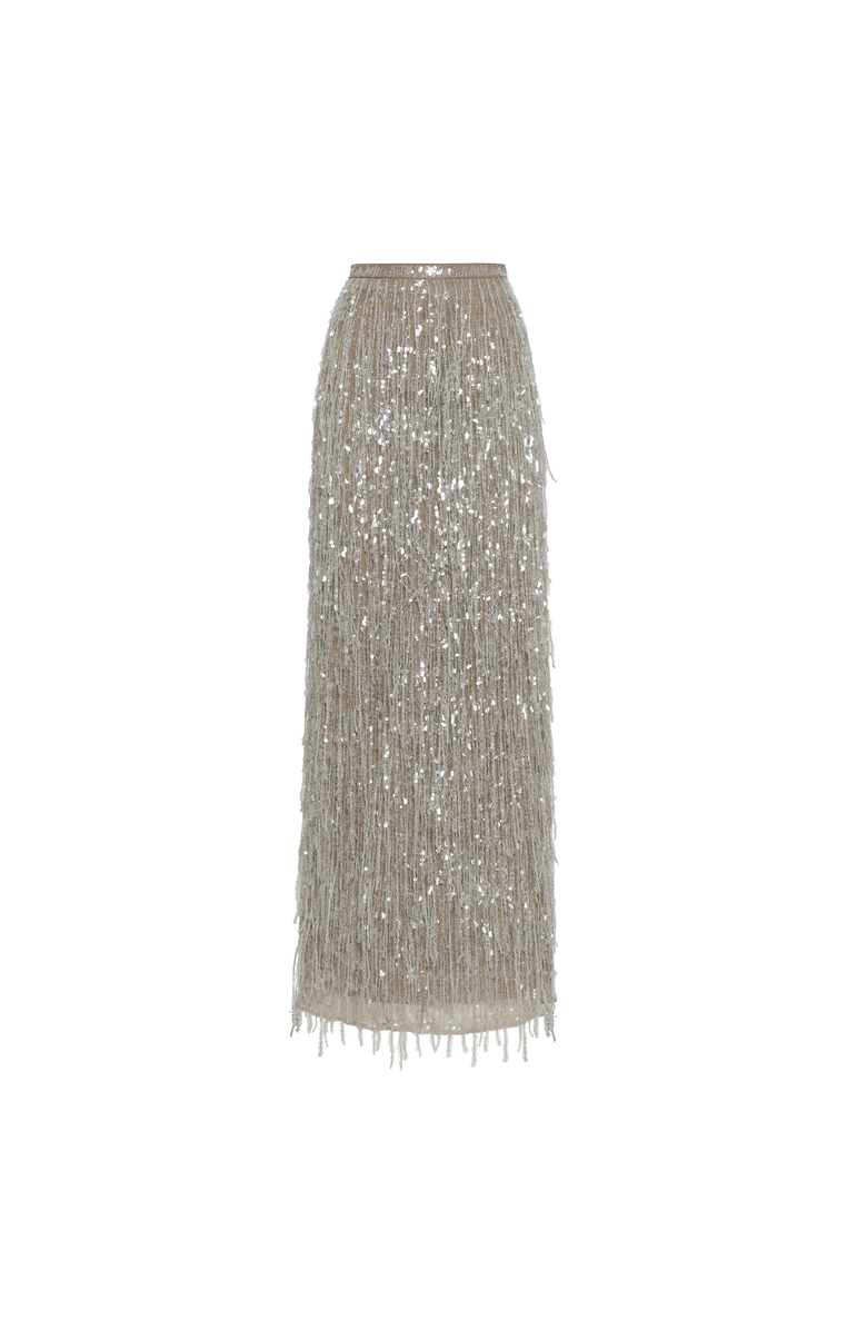 Brunello Cucinelli Column Couture skirt, Main, color, 