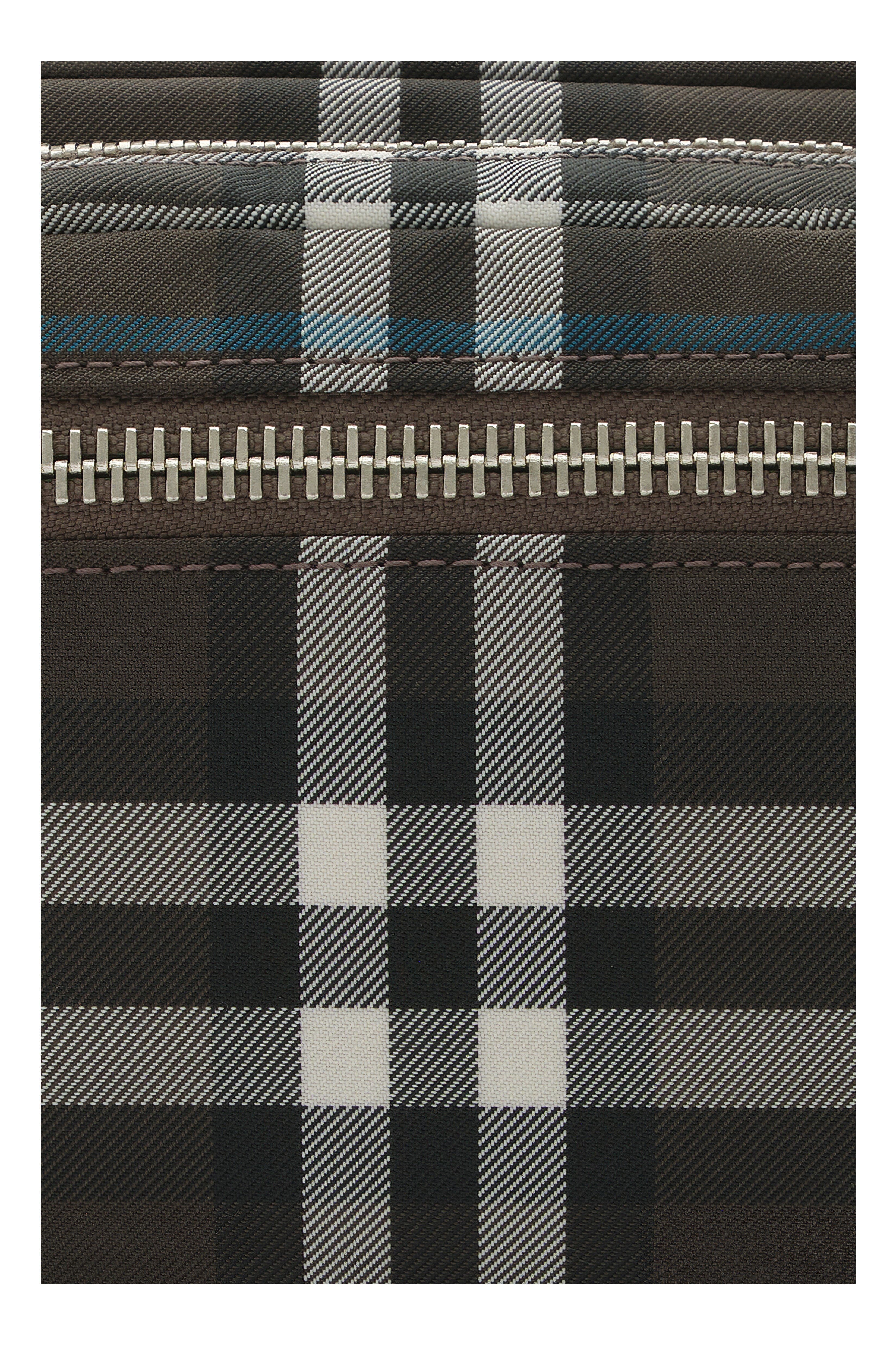 Burberry Check Crossbody Bag, Alternate, color, Snug Brown