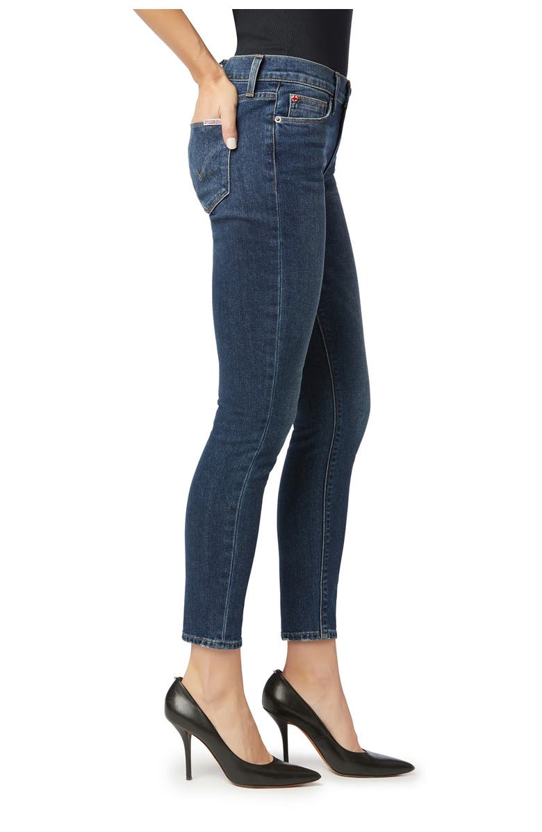 Hudson Jeans Natalie Mid Rise Ankle Crop Skinny Jeans, Alternate, color, 