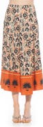 Alexia Admor Hadley Stretch Cotton Midi Skirt