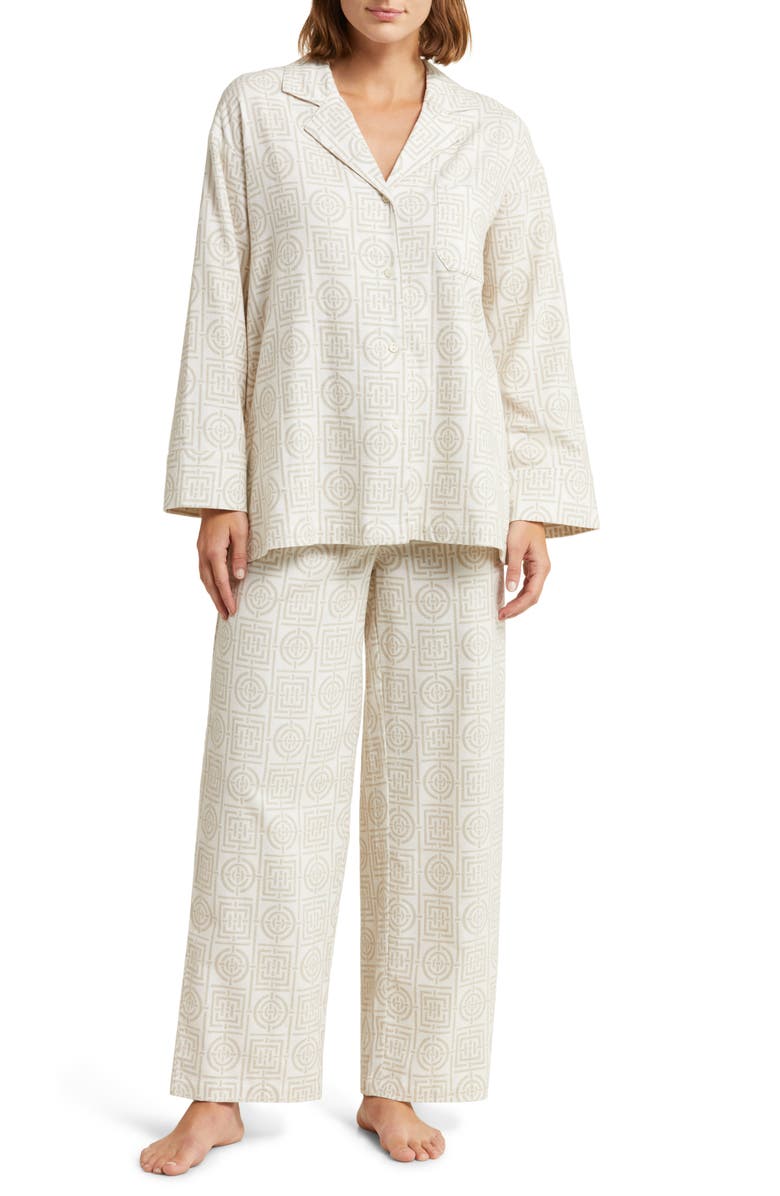Natori Infinity Cotton Flannel Pajamas, Main, color,