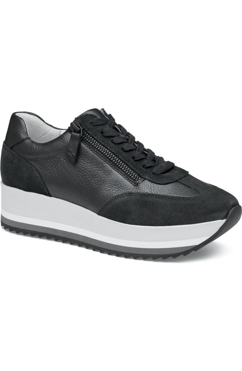 Johnston & Murphy Gracie Side Zip Sneaker, Main, color,