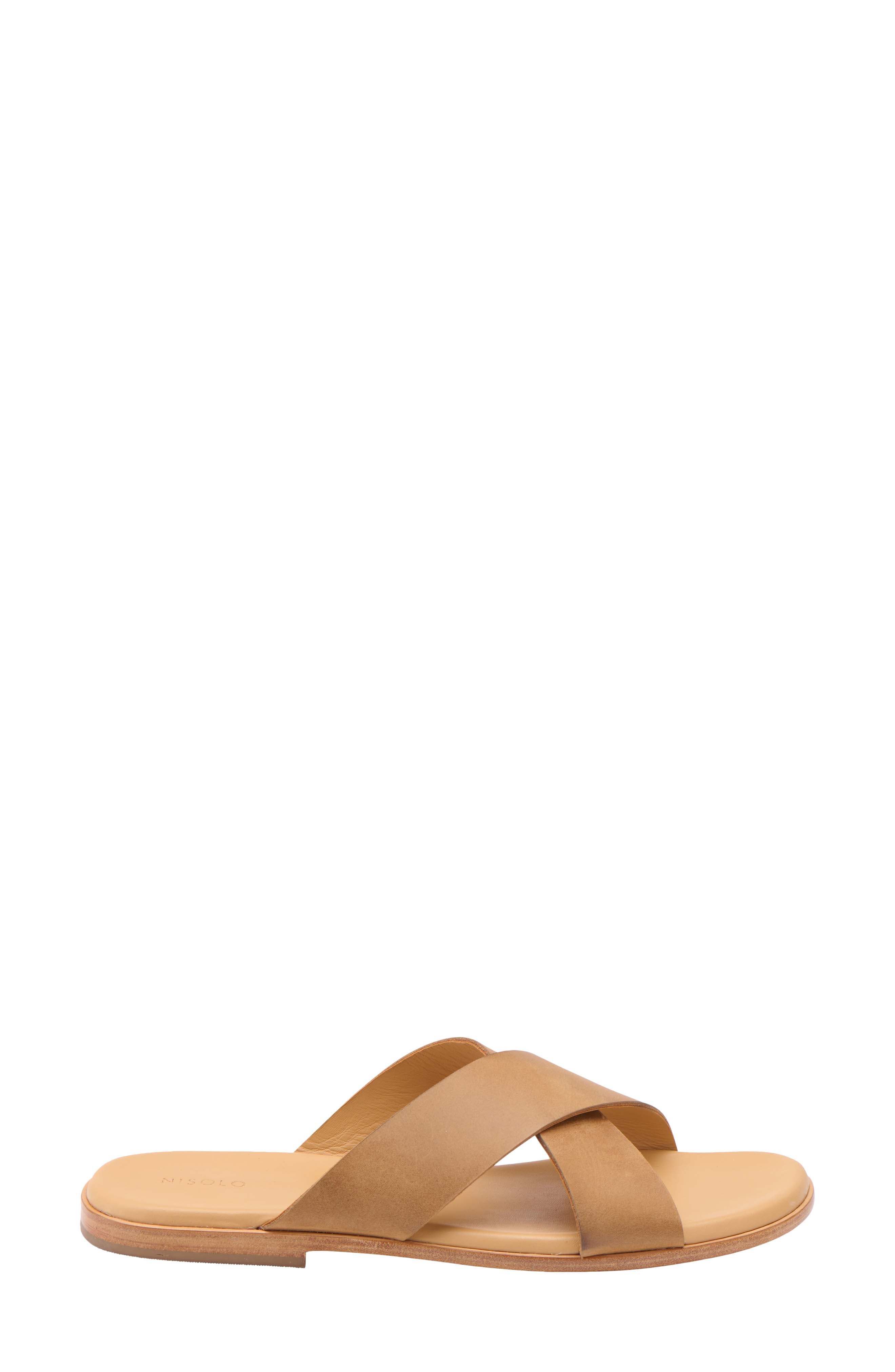 Nisolo Crisscross Slide Sandal, Alternate, color, 