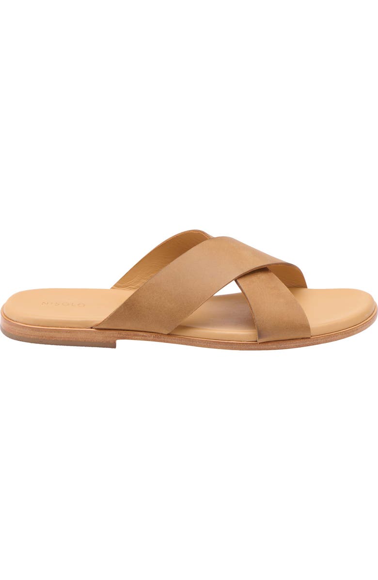 Nisolo Crisscross Slide Sandal, Alternate, color,
