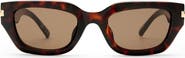 Le Specs Cubito 51mm Square Sunglasses