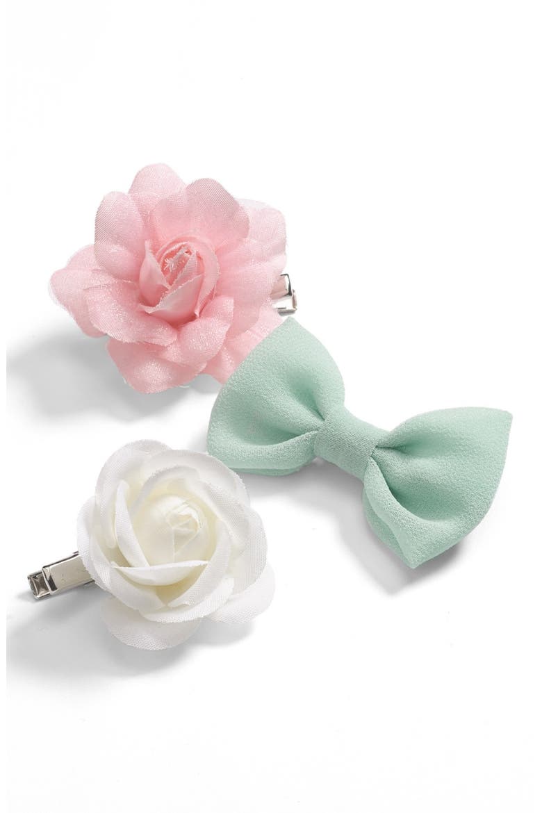 Capelli of New York Assorted Hair Clips, Main, color, PASTEL COMBO