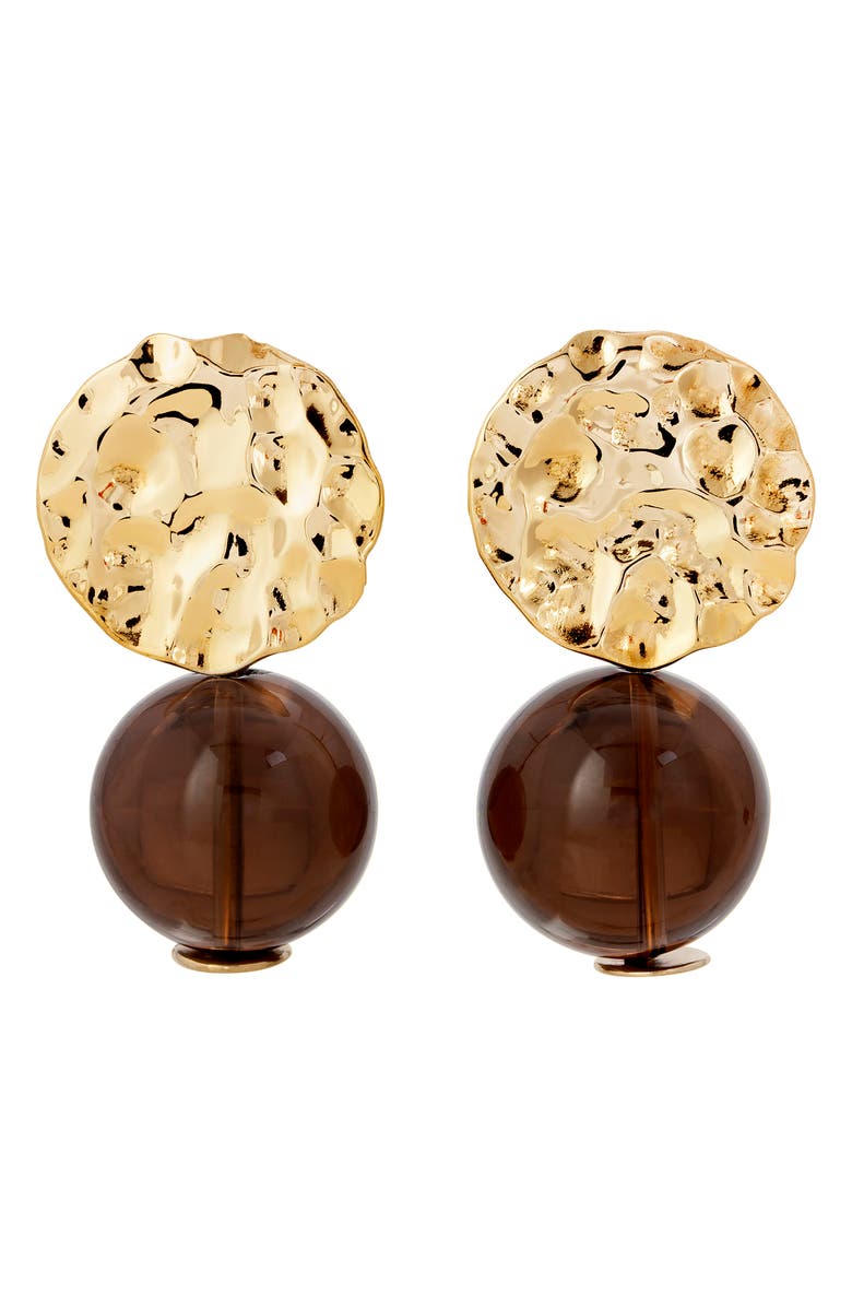 Modern Weaving Textured Globe Earrings, Main, color,