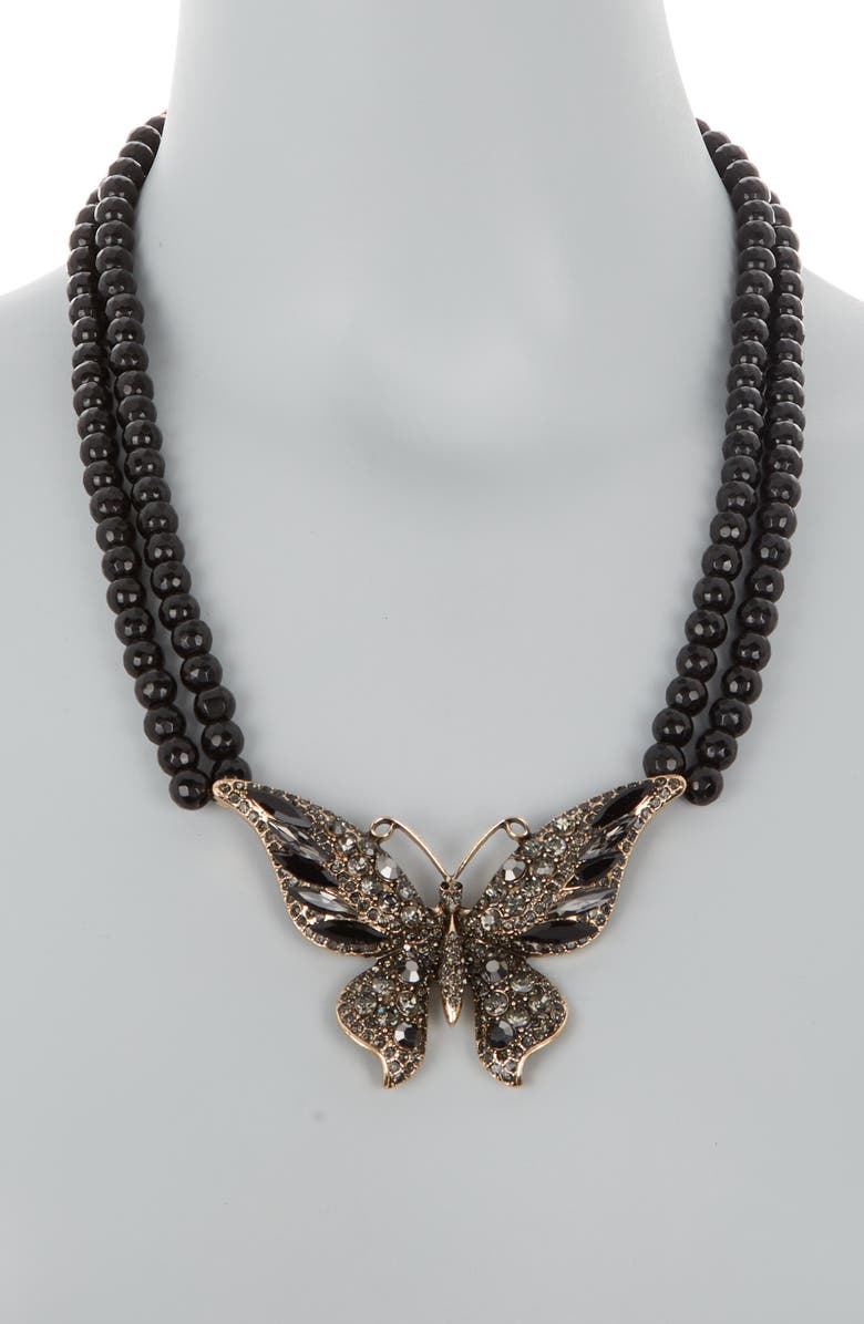 EYE CANDY LOS ANGELES Lina Butterfly Necklace, Alternate, color, 