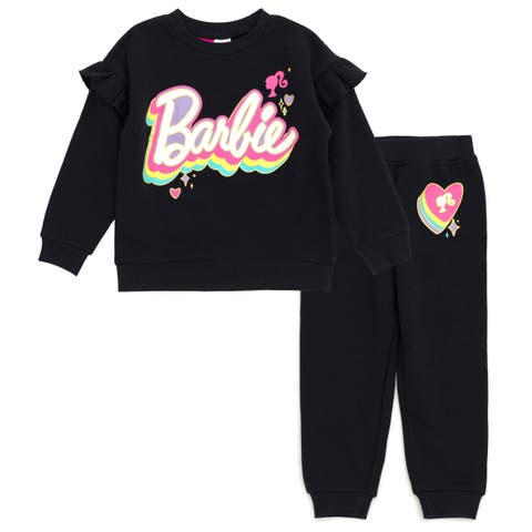 2-Piece Fleece Sweatshirt and Joggers Set