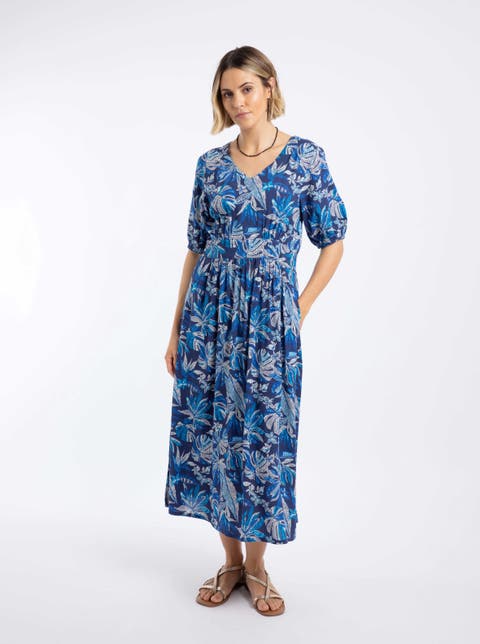 Dilsha Printed Midi Dress