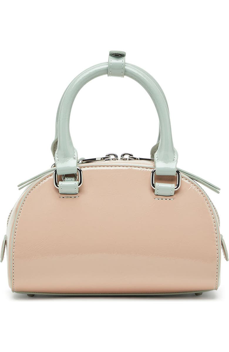 DIESEL<sup>®</sup> Mini 1DR Dome Faux Leather Bowling Bag, Alternate, color, Pink