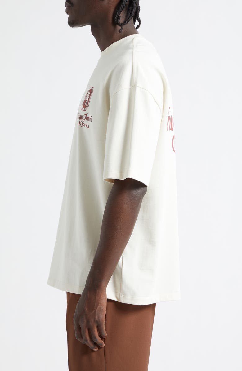 AMIRI MA Chateau Oversize Graphic T-Shirt, Alternate, color, Ivory