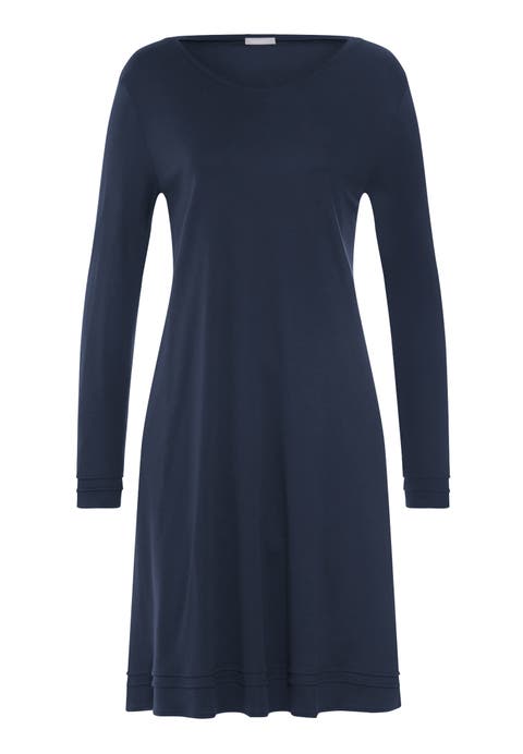 Pilar Parallel Pleated Cotton Nightgown