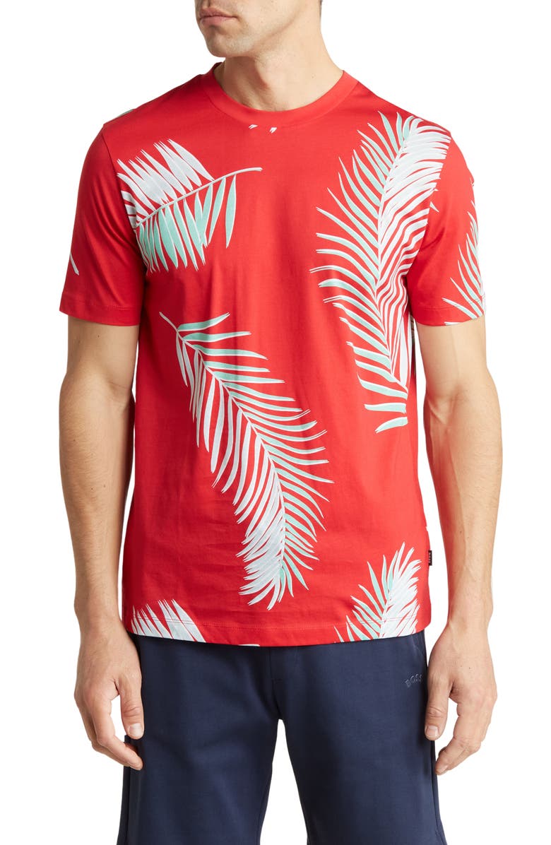 BOSS Tiburt Graphic T-Shirt, Main, color,