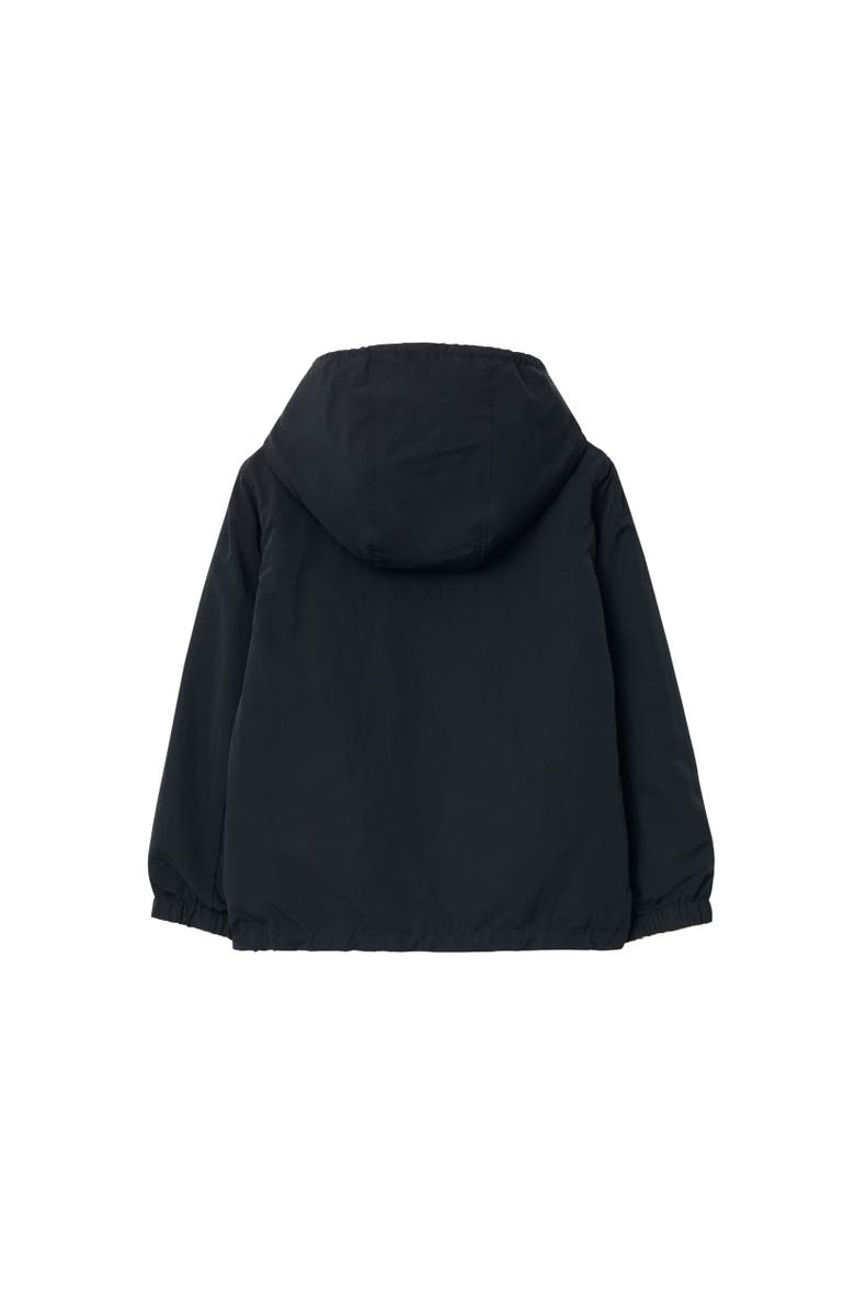 Burberry Reversible Check Hooded Jacket, Alternate, color, Sand Beige