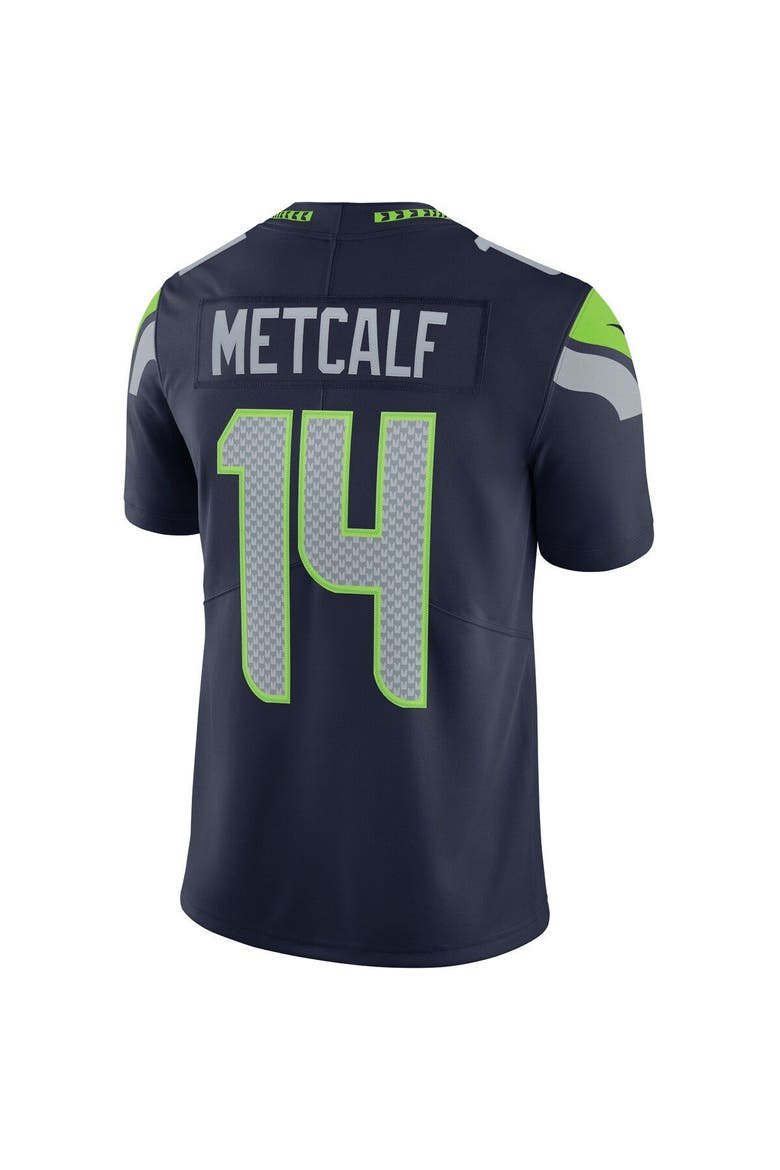 Men's Nike DK Metcalf College Navy Seattle Seahawks Vapor Limited Jersey, Alternate, color, Navy