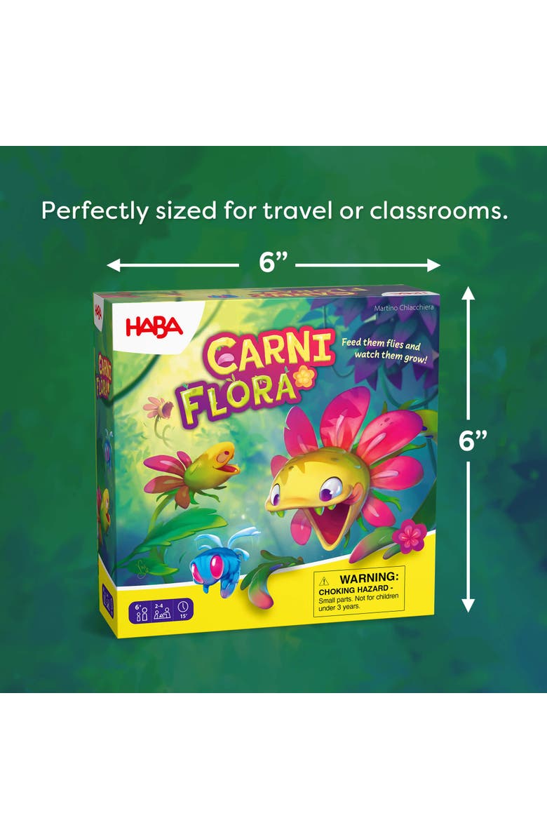 HABA Carni Flora Strategic Tile Placement Game, Alternate, color, Multi