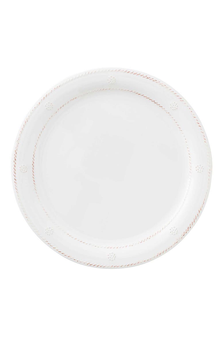 Berry & Thread Set of 4 Melamine Dinner Plates, Alternate, color, WHITEWASH
