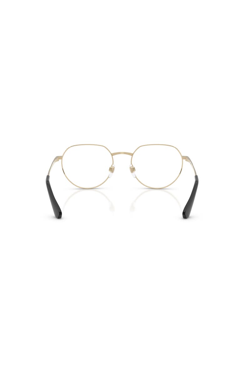 52mm Round optical glasses, Alternate, color, Black
