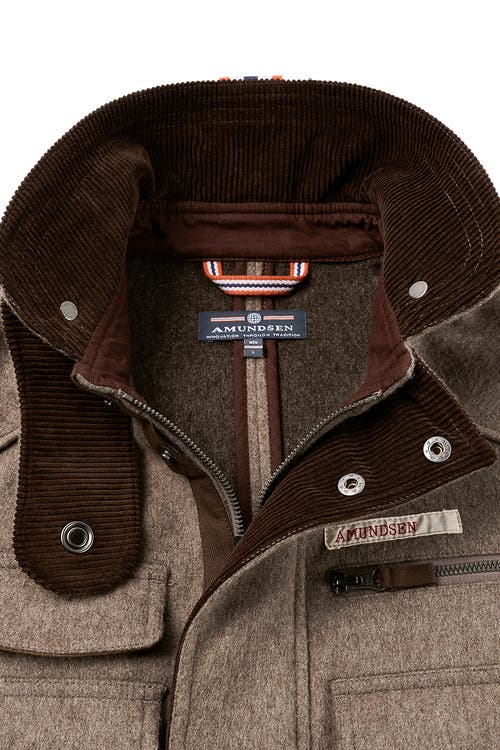 Amundsen Sports Huntsman Jacket In Gray