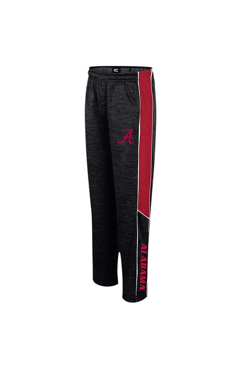 COLOSSEUM Youth Colosseum Black Alabama Crimson Tide Live Hardcore Pants, Alternate, color, 