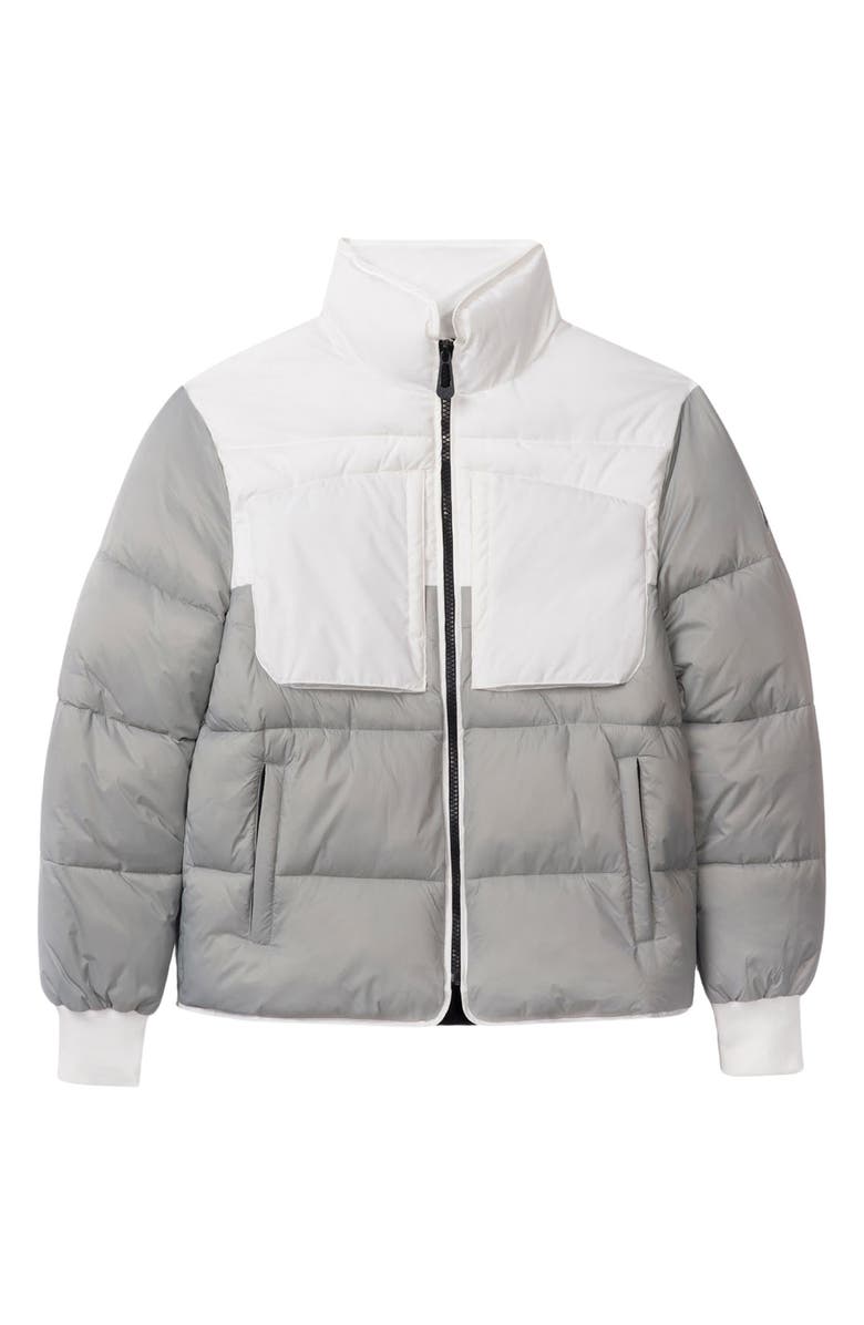 Noize Atlas Hooded Puffer Jacket, Alternate, color, Off White/ Ultimate