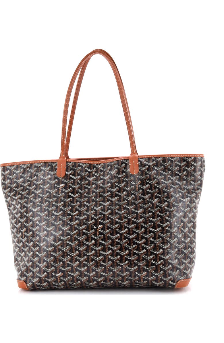 Pre-Owned Goyard Artois Tote Coated Canvas MM, Alternate, color, Brown