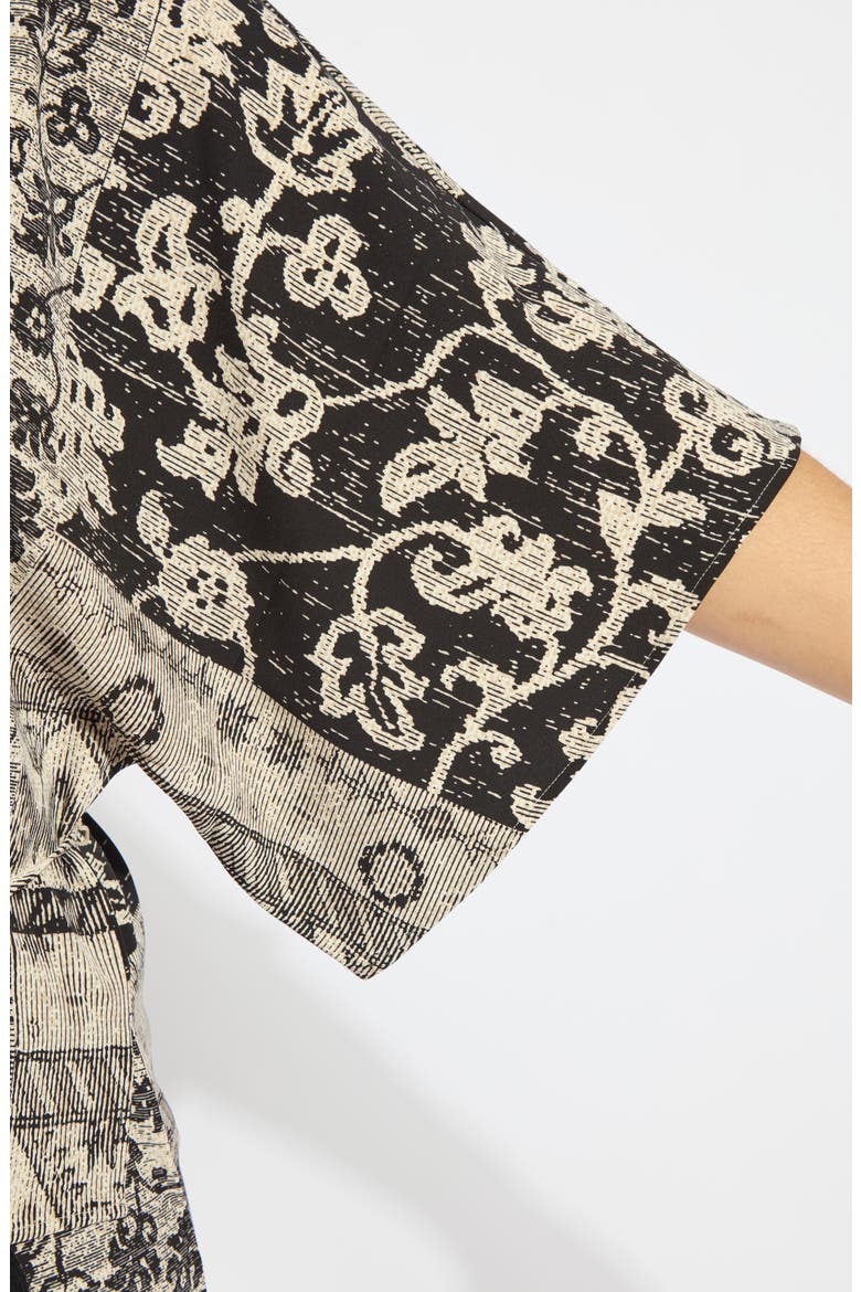 Ipanema Mix Print Woven Shirt, Alternate, color, CASA DE MUSICA