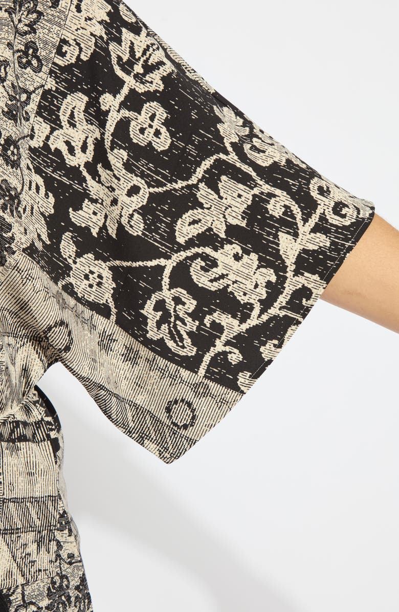 Lysse Ipanema Mix Print Woven Shirt, Alternate, color, Casa De Musica