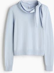 H&M Scarf-collar Jumper